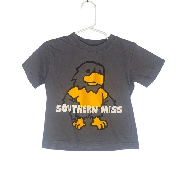 College Kids Toddlers Gray & Yellow Southern Miss Graphic T-Shirt size 2T - Picture 1 of 7
